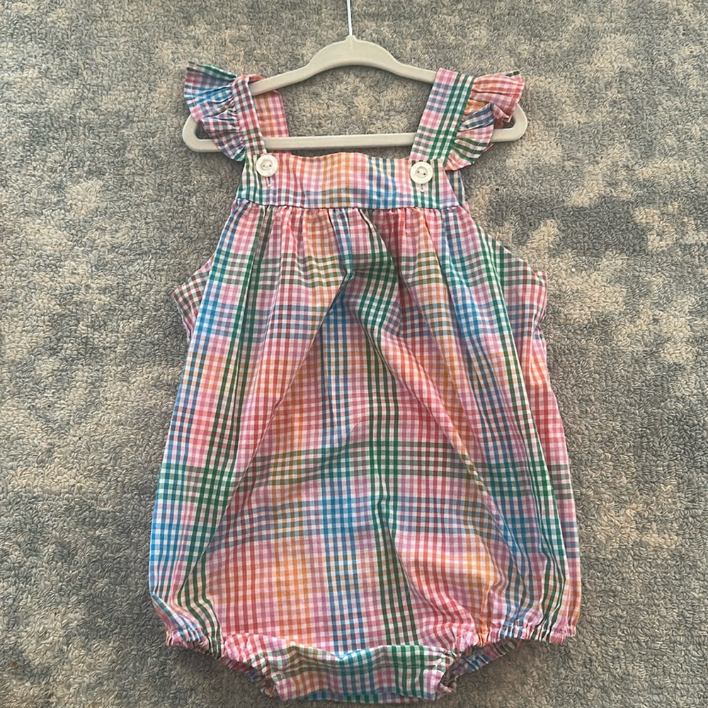 Little English Plaid Bubble 2t